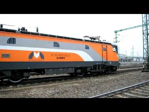 MMV Phoenix 91 55 0478 002-3 & Servtrans Invest vagonokkal érkezik Kelenföldre.