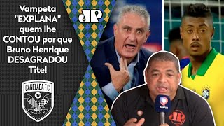 ‘Sabe quem de dentro da Seleção me falou isso do Bruno Henrique?’ Confira a revelação de Vampeta