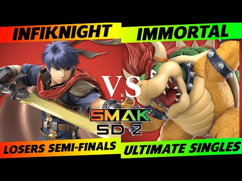 SMAK-SD2 Losers Semi-Finals - Infiknight (Ike) vs. Immortal (Bowser) - SSBU