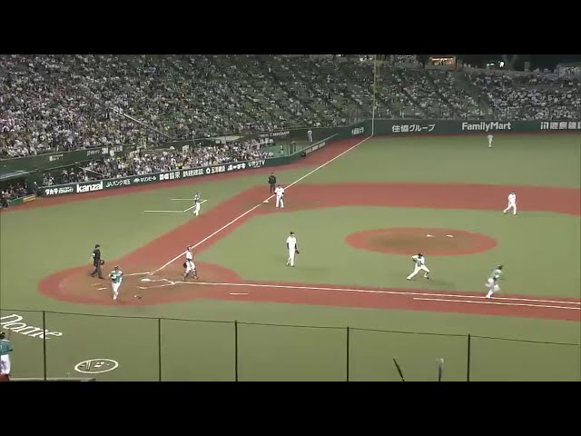 【6回表】転がる位置完璧!! ファイターズ・西川のスクイズ!! 2016/5/6 L-F