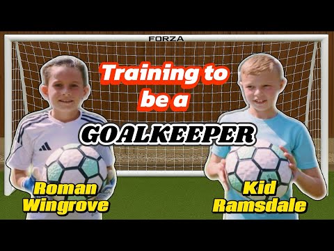 KIDRAMSDALE TRAINS ROMAN WINGROVE - How to become a Goalkeeper!