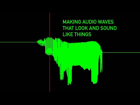 Making Audio Waves That Look and Sound Like Things