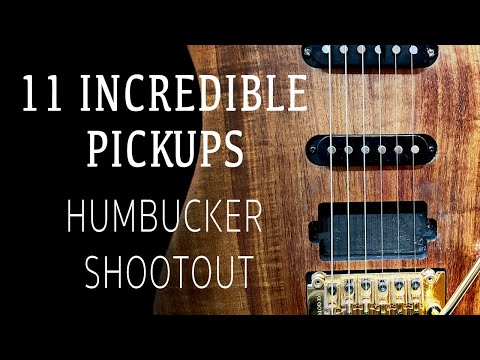 11 Humbucker Pickup Shootout - Bare Knuckle, EMG, Lollar and more!