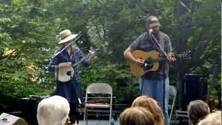 "Wake Up Darling Cory" ~ Old-Time Fiddle Banjo & Guitar @ Jones House Boone NC (Doc Watson Day)