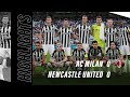 AC Milan 0 Newcastle United 0 | UEFA Champions League Highlights