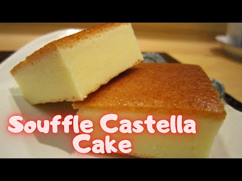 Souffle Castella Cake | Taiwanese Street Food..