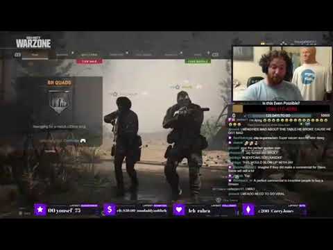 Pchooly Twitch Clip: Jay's Table Breaking Rage + Pchooly's Steve Dummy Commercial