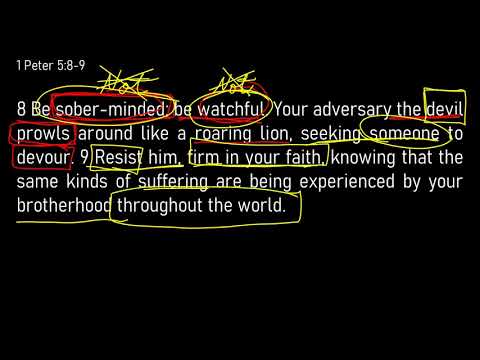 1 Peter 5:6-14 // Cast Your Anxieties on God for He Cares for You