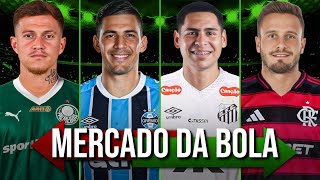+23 TRANSFERÊNCIAS E ESPECULAÇÕES DO MERCADO DA BOLA DO FUTEBOL BRASILEIRO E EUROPEU