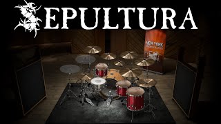 Sepultura - Murder only drums midi backing track