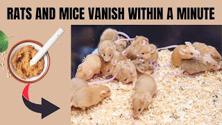 Rats and mice vanish within a minute without the need for poison or traps!