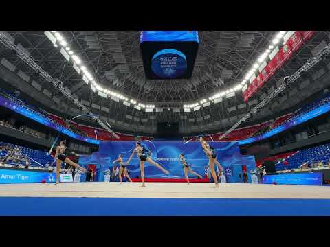 Russia Group 3 ribbons 2 balls II Victory Glow 2024