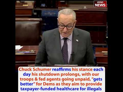 Thune: Dem leader said 'Every day gets better for us'; Schumer reaffirms “gets better”; Hakeem