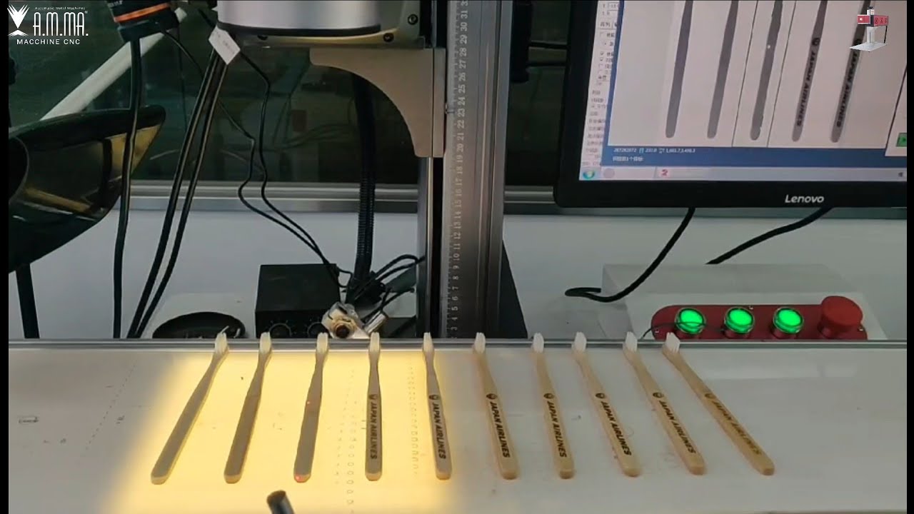 Marcatore Laser Co2 con carrello automatico - Pantografi AMMA