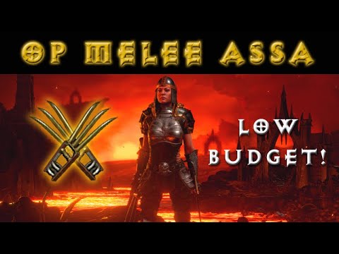 Budget Mosaik Assa -  OP Kampfkunst-Assassine mit Ladungen! [Diablo 2 Resurrected Character Guide]