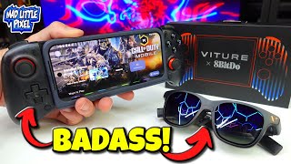 The Most BADASS Mobile Gaming Setup! VITURE X 8BitDo Mobile Controller + XR Glasses!