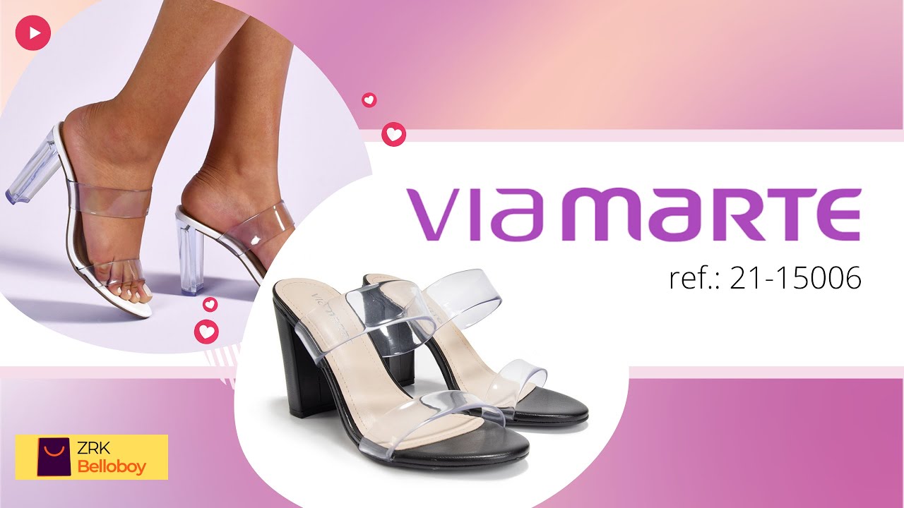 Watch Now Tamanco Feminino Via Marte 21-15006 Transparente Tamanco Feminino Via Marte 21-15006 Transparente