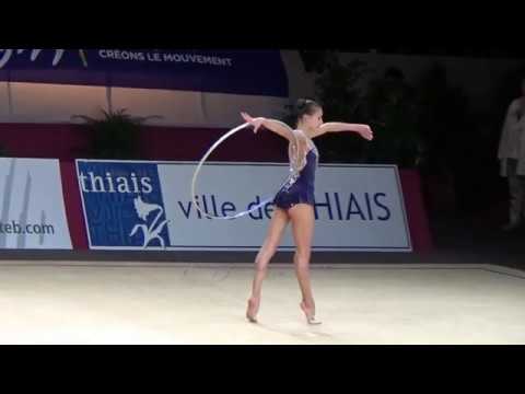 Anna AFUXENIDI (KAZ) hoop - 2017 Thiais AA