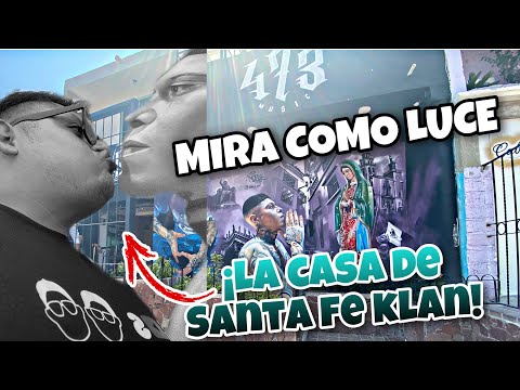 THIS IS THE HOUSE OF #santafeklan! LOOK HOW IT LOOKS!