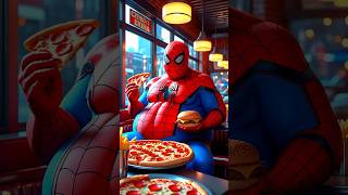 Zombaram do Homem-Aranha Gordo… Agora Todos Querem Ser Ele! 😂🔥💪 #ai #spiderman