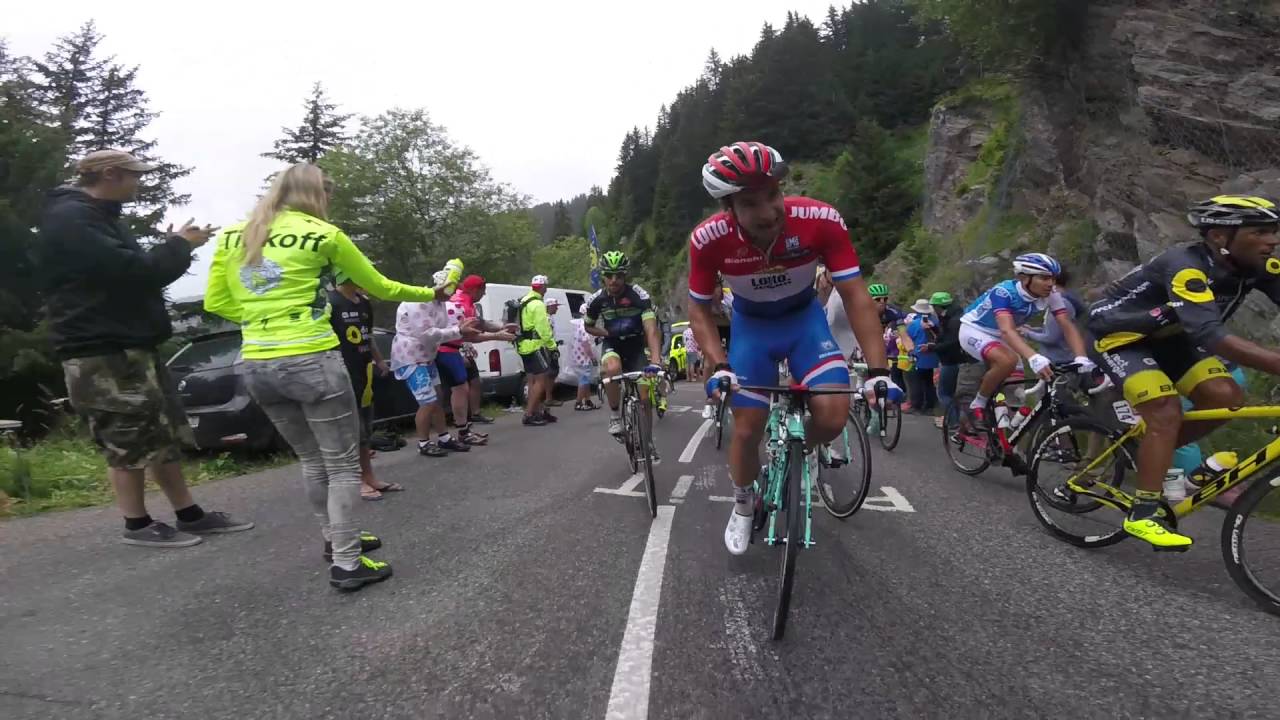 Tour de France 2016: Stage 19 on-board highlights - YouTube