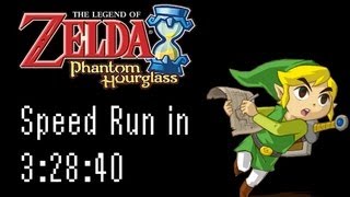 Zelda Phantom Hourglass Speed Run in 3:28:40 [Single Segment with Resets]