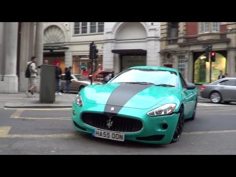 BRUTAL SOUNDS from LOUD Maserati's!!