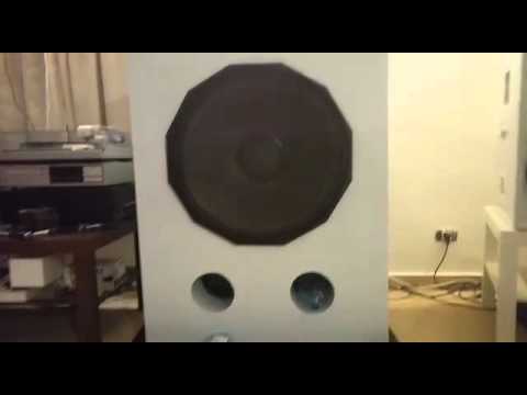 Precision device 2450 24 inch speaker bass test