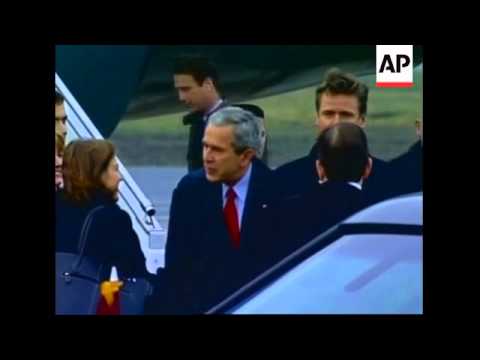 US President arrives in the country ahead of NATO summit
