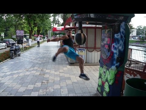 Betim Alimi Tornado Kick Boxautomat in Struga