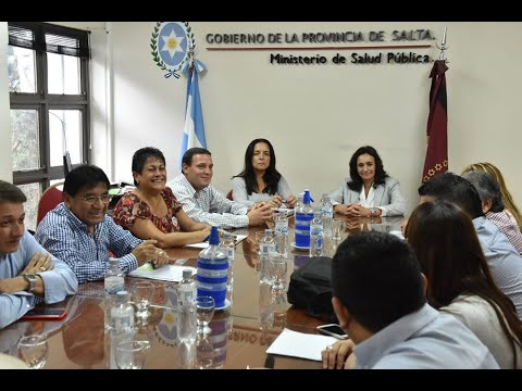 La Ministra de Salud se reunió con representantes de los gremios del sector