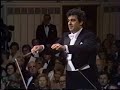 Placido Domingo conduct La forza del destino Overture 1979
