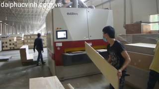 Video MÁY CHÀ NHÁM THÙNG VENEER PIANO PAD