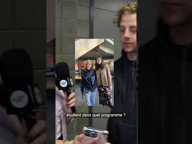 Vous étudiez dans quel programme? | La minute UQAM