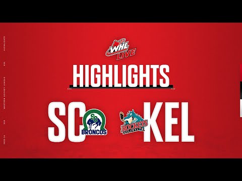 Swift Current Broncos at Kelowna Rockets 10/18 | WHL Highlights 2023-24