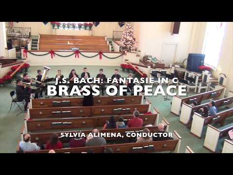J. S.  Bach: Fantasie in C, Brass of Peace live in performance