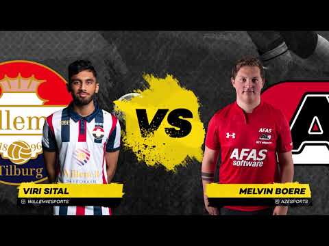 Goals Willem II - AZ | eDivisie