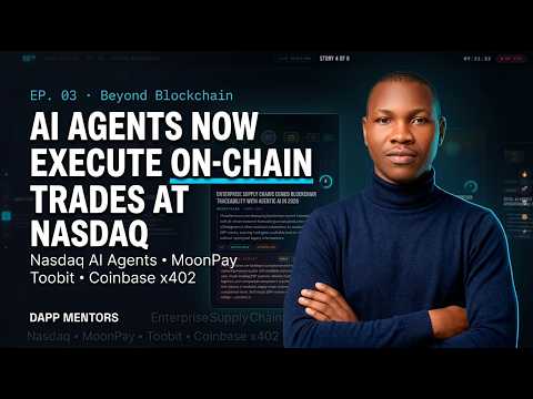 Agentic AI Agents Now Execute On-Chain Trades at Nasdaq Scale | Ep 03