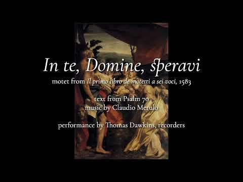 Video thumbnail for In te Domine speravi