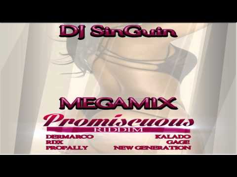 Dj Singuin Megamix Promiscuous Riddim 2014(+Msg Kaf Malbar)