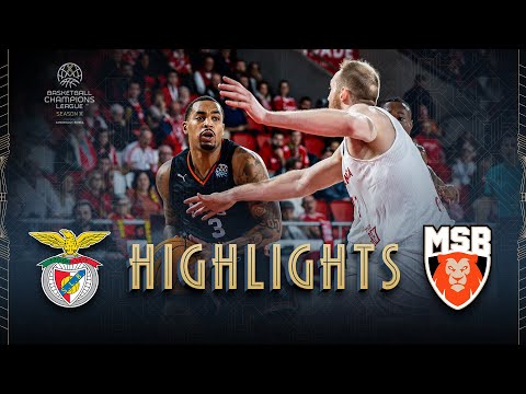 SL Benfica v Le Mans Sarthe Basket | Highlights | #BasketballCL 2025-26