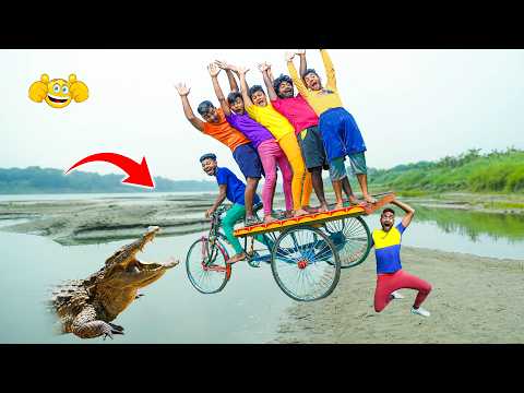 Must Watch New Special Comedy Video 2025 😎Totally Amazing Comedy 2025  Episode 737 By Bidik Fun Tv
