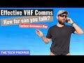 Effective VHF Comms How Far Can You Talk