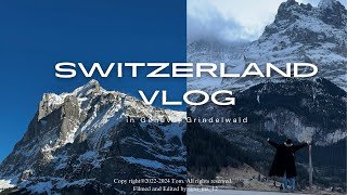 Switzerland Vlog / アラサーメンズ社会人1人でスイスへ行く/ ジュネーブ、グリンデルワルトで散策