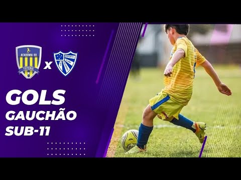 Gols: Academia do Futebol 4x0 Cruzeiro - Gauchão Noligafi Sub-11