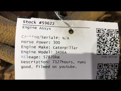 Media 1 for Caterpillar 3406A Engine Assys