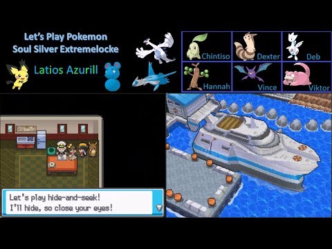 Let's Play Pokemon Soul Silver Extremelocke:  Part 25 - From Sea to Shining Seek