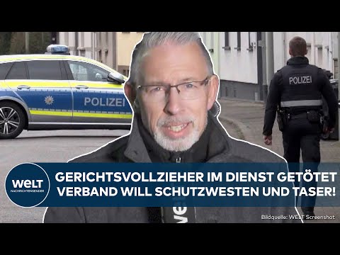 SAARLAND: Gerichtsvollzieher im Dienst getötet! Verband fordert Taser und Pfefferspray als Schutz