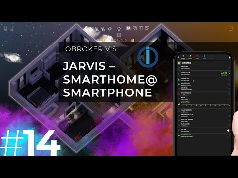 [ioBroker] JARVIS Visualisierung – #14 – Smarthome-Steuerung mit dem Smartphone