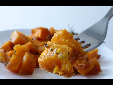 ZUCCA ARROSTO AL FORNO Contorno leggero facile e veloce-Ricette di Gabri